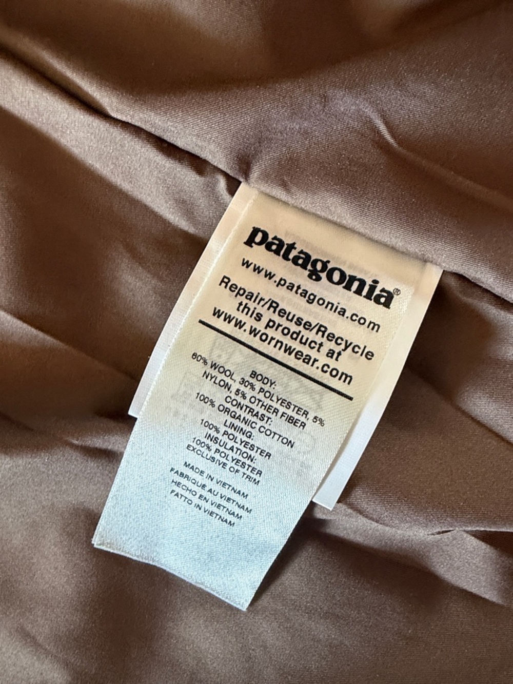 Patagonia Women's Out Yonder Coat XL Brown - Picture 8 of 13
